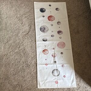 Urban Outfitters Watercolor Lunar Chart Tapestry